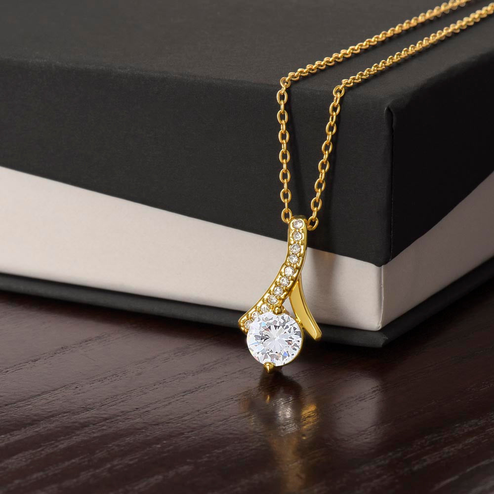 Zirconia love neckless