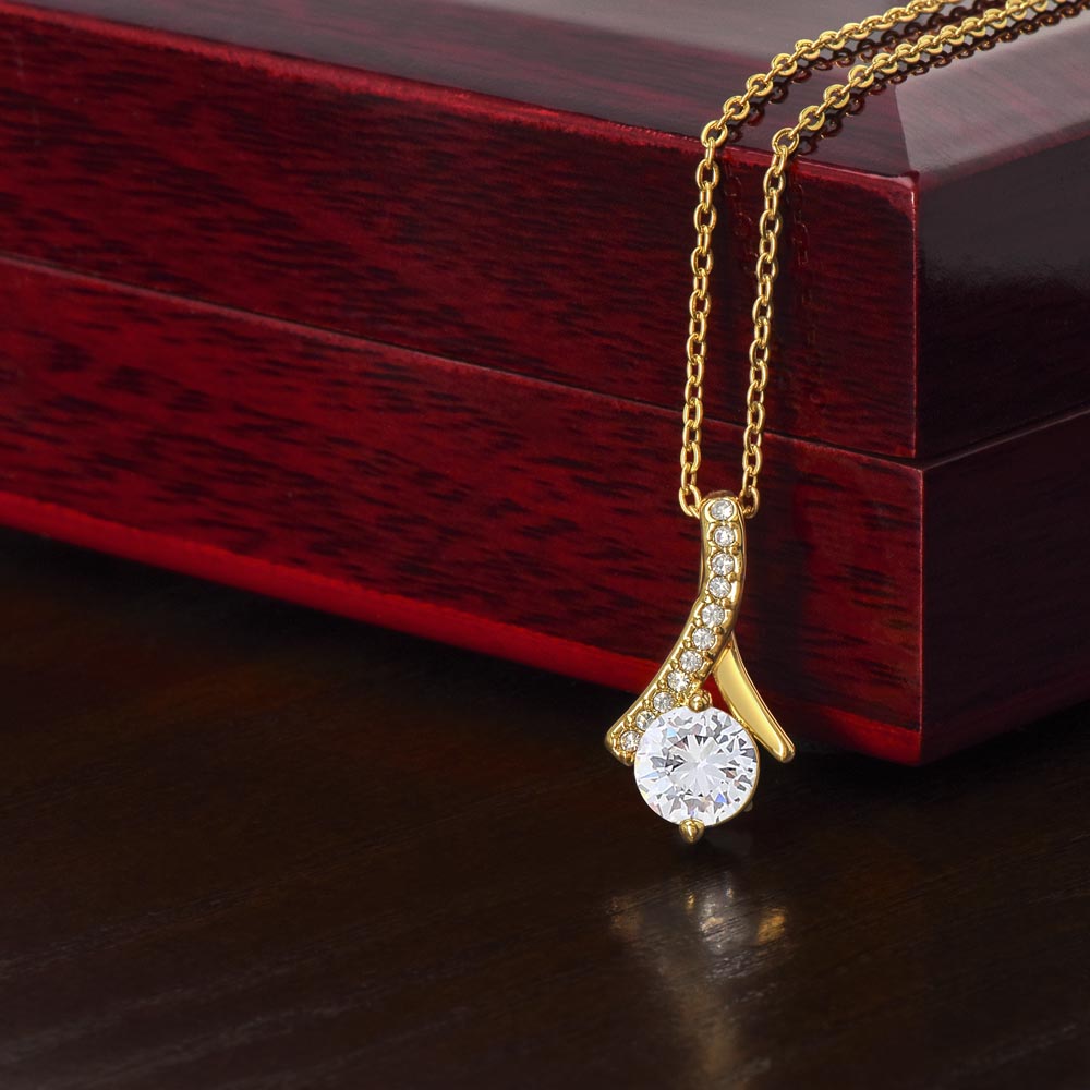 Zirconia love neckless