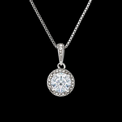 Cubic stone neckless