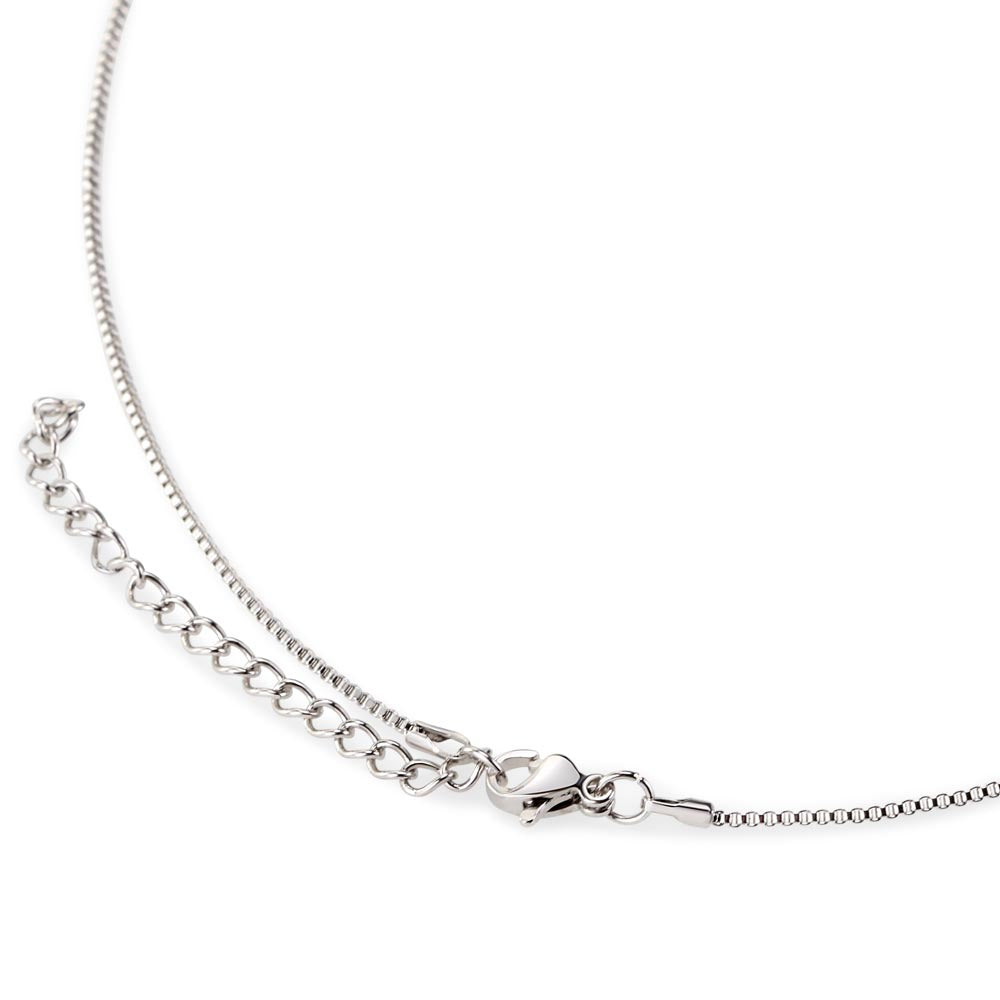 Zircon love necklace