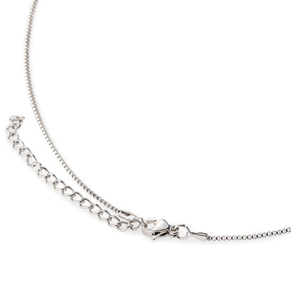 Zircon love necklace