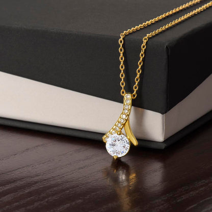 Zirconia love neckless
