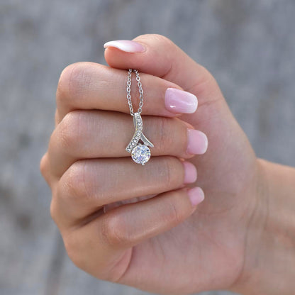 Zirconia love neckless
