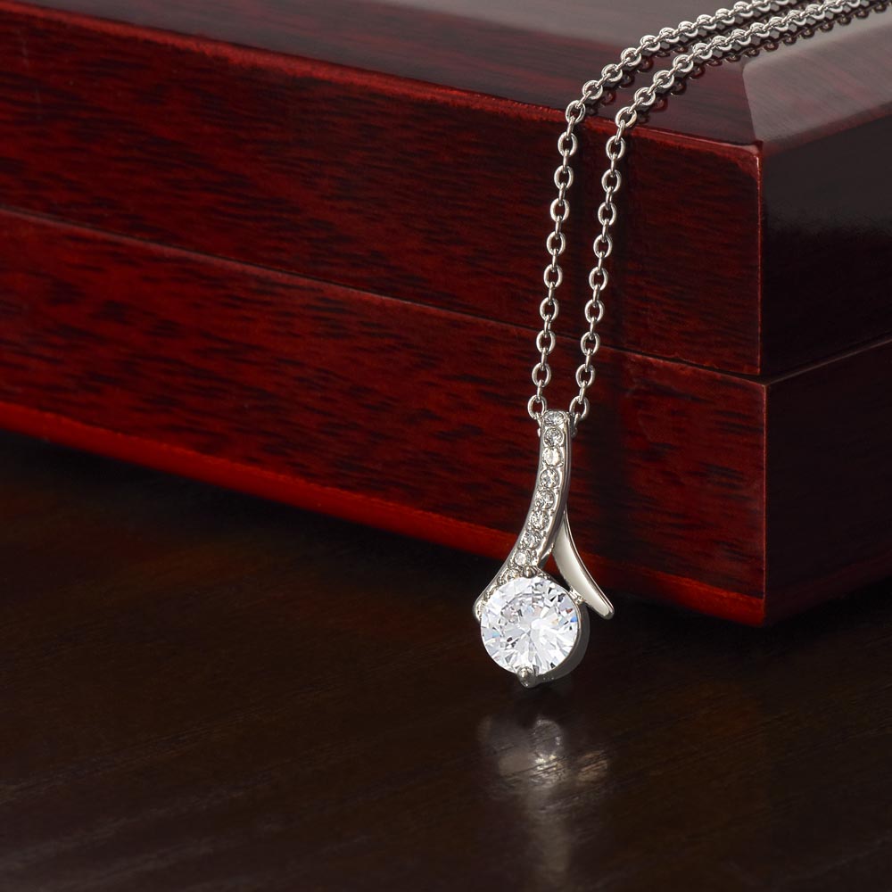 Zirconia love neckless